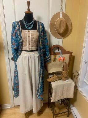 Floral Kimono cover up duster